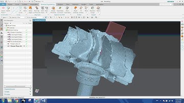 How to align STL in  NX 1899 ?