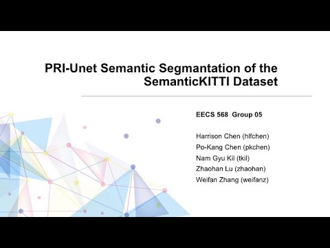 PRI-Unet Semantic Segmentation of the SemanticKITTI Dataset - YouTube
