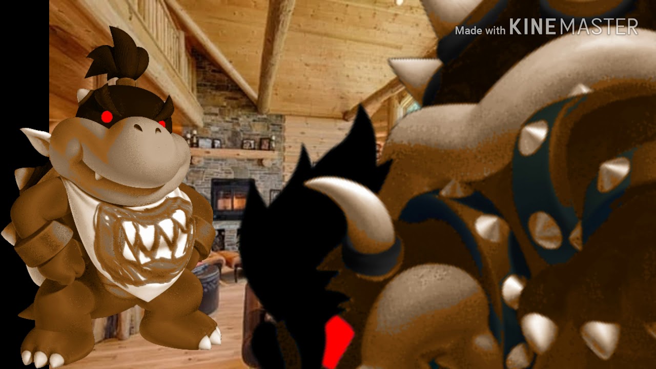 Dark Wood Bowser Jr. Says No MonokumaTheHeadmaster/Grounded YouTube