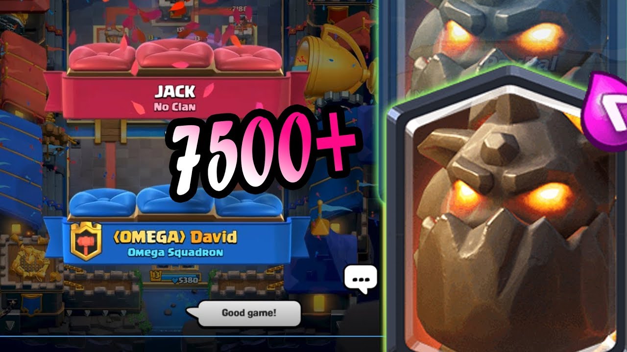 🔥JACK vs David 👈LavaClone GOD 7500+ gameplays Ladder - Clash Royale