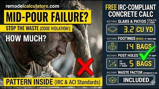 Stop Guessing: Free Concrete Calculator for Slabs, Footings & Posts screenshot 5