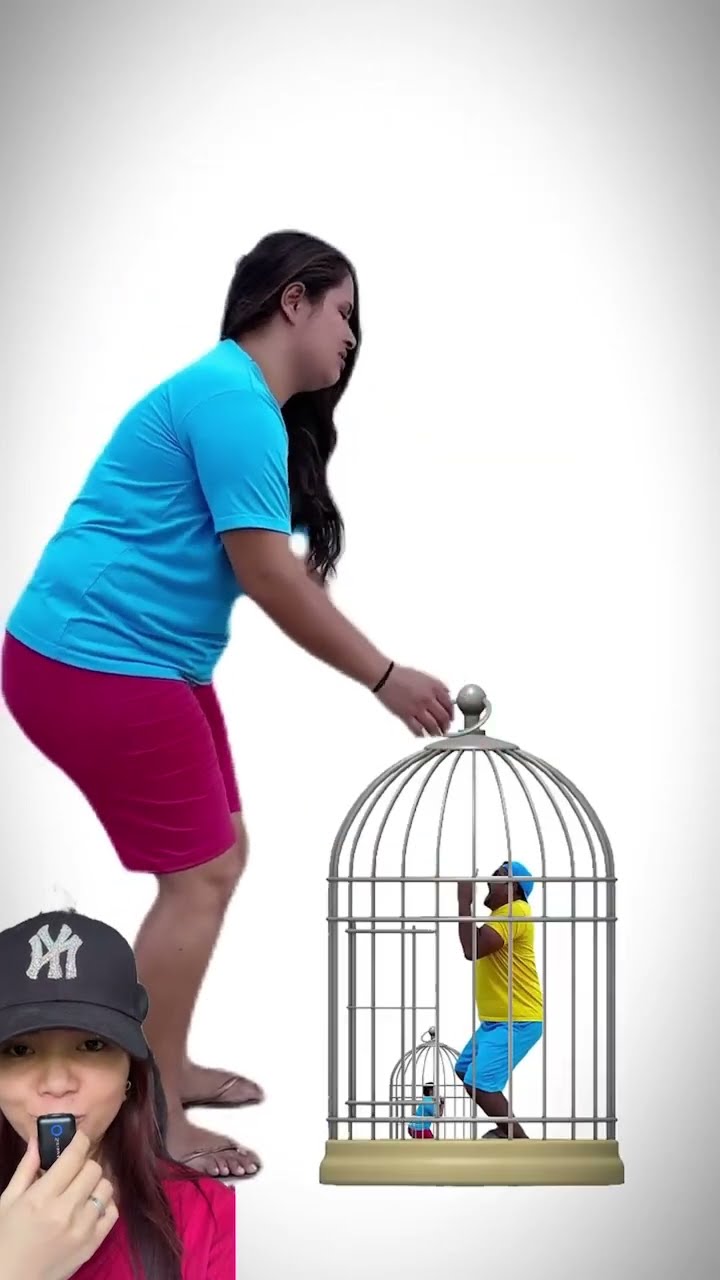 KURUNG PAPA MAMA DI SANGKAR BURUNG ⁉️#shorts #dubbing #funny