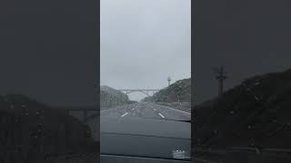 SEMANGAT PERGI KERJA WALAU HUJAN DERAS #berkendara #highway #shortsfeed #shortvideo #rain #shorts