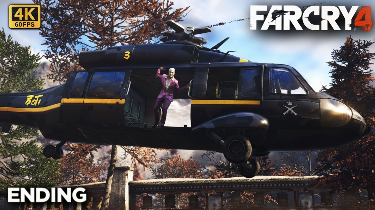 Ending | I have killed Amita and Let Pagan Live | Farcry 4 | 4K 60 FPS No commentary