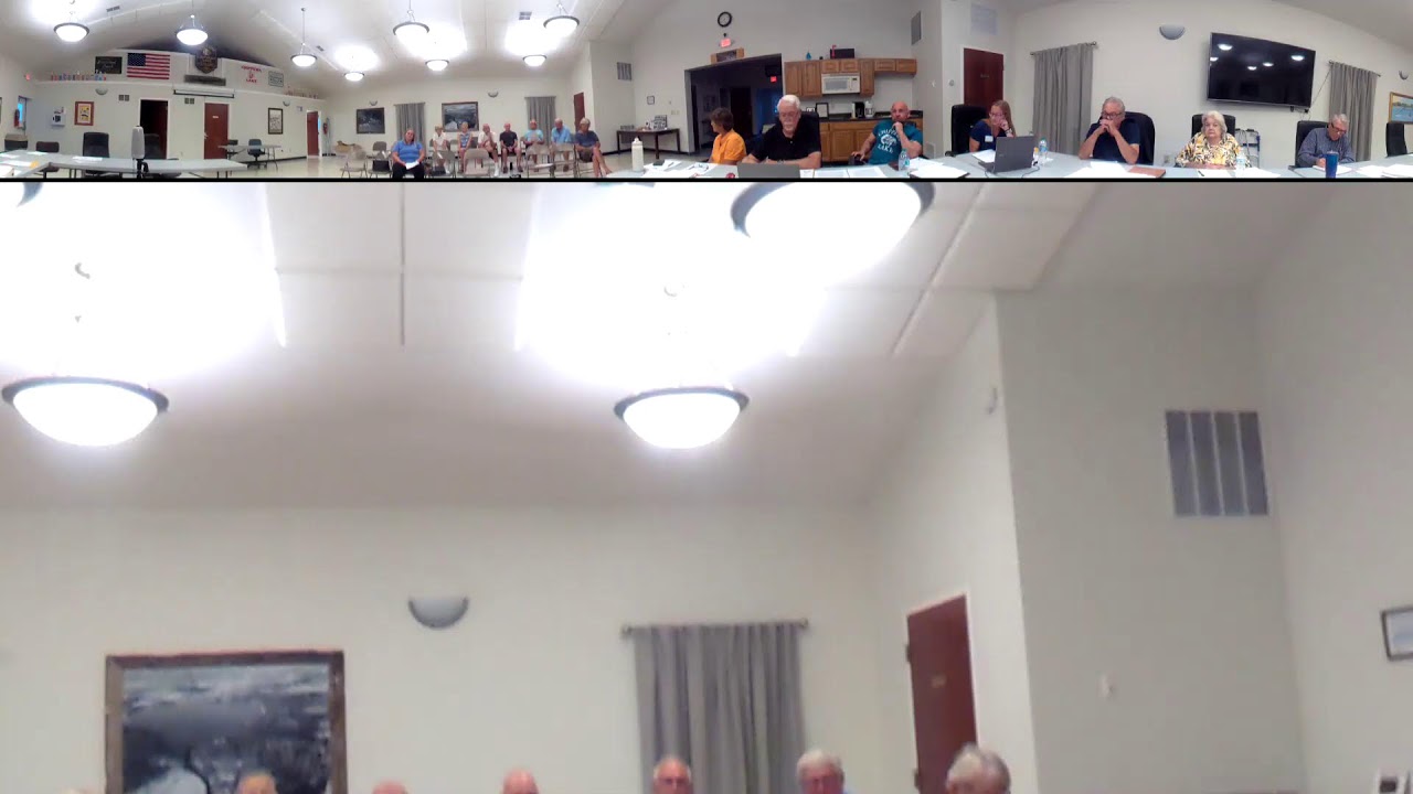 Village of Chippewa Lake Council meeting August 11, 2025