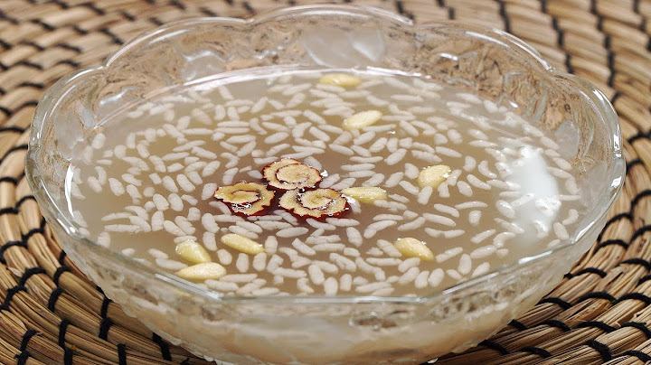 sikhye (Sweet Rice Punch) Recipe.