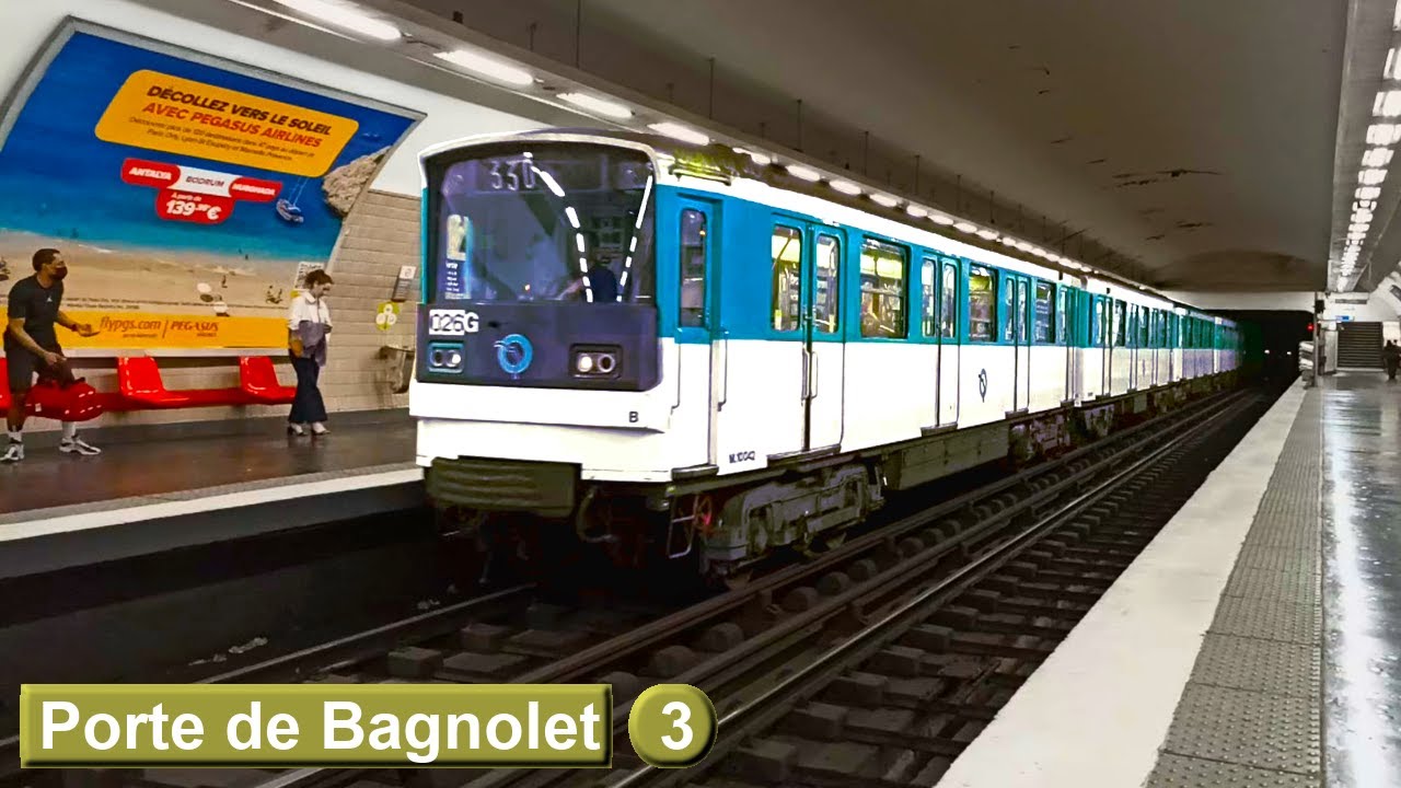 Порт-де-Баньоле | линия 3 : Парижский метрополитен ( RATP MF67 )