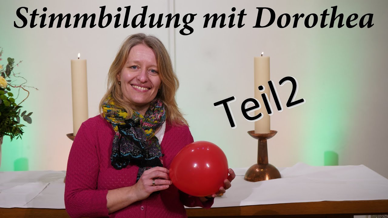 Stimmbildung - Teil 2: Der Luftballon