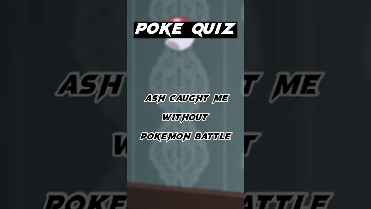 Poke Quiz | Guess The Pokemon | UK LUCARIO | 