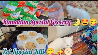 Ramadan Special🌛🕌 | 🛍️Grocery Shopping & Zoi Special Idli❤️😋| Mai Rasoi Brand Grocery |Coco's demand screenshot 5