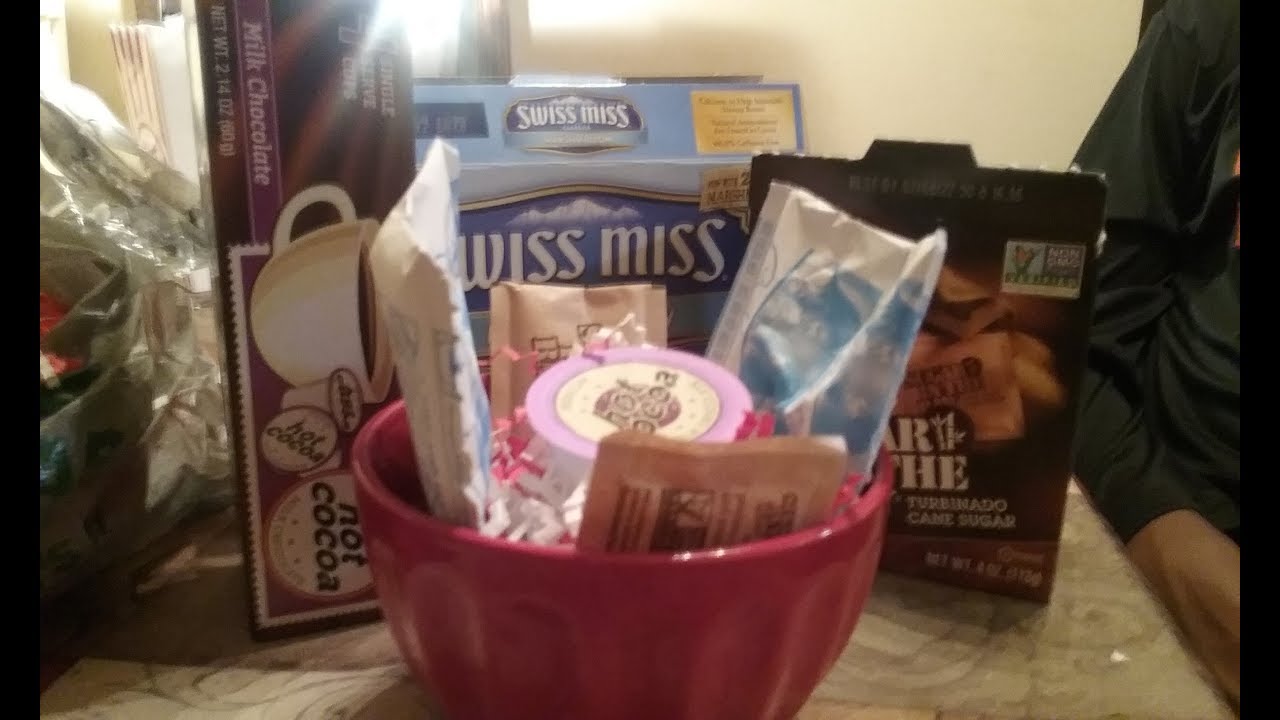 Christmas gift baskets made with Dollar Tree Items YouTube