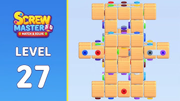 Screw Master 3D: Match & Solve Level 27