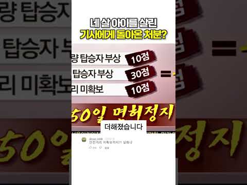 네 살 아이를 살린 기사에게 돌아온 처분? thumbnail