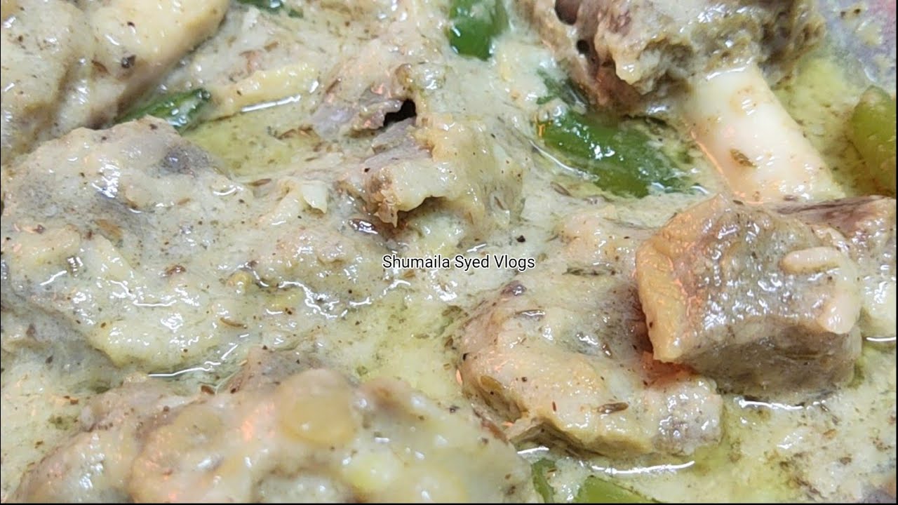 How to Make Mutton White Karahi – Step-by-Step Pakistani Recipe (Alternate Method) || Shumaila Syed