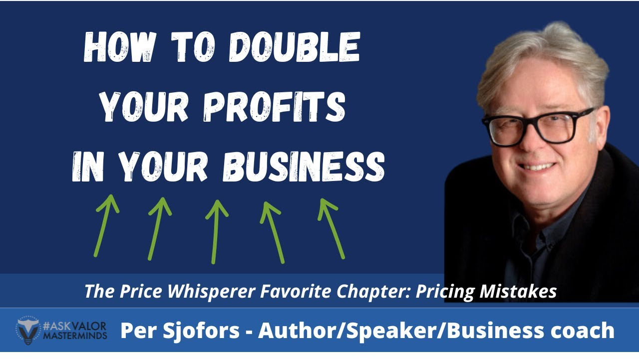 How To Double Your Profits in Your Business YouTube