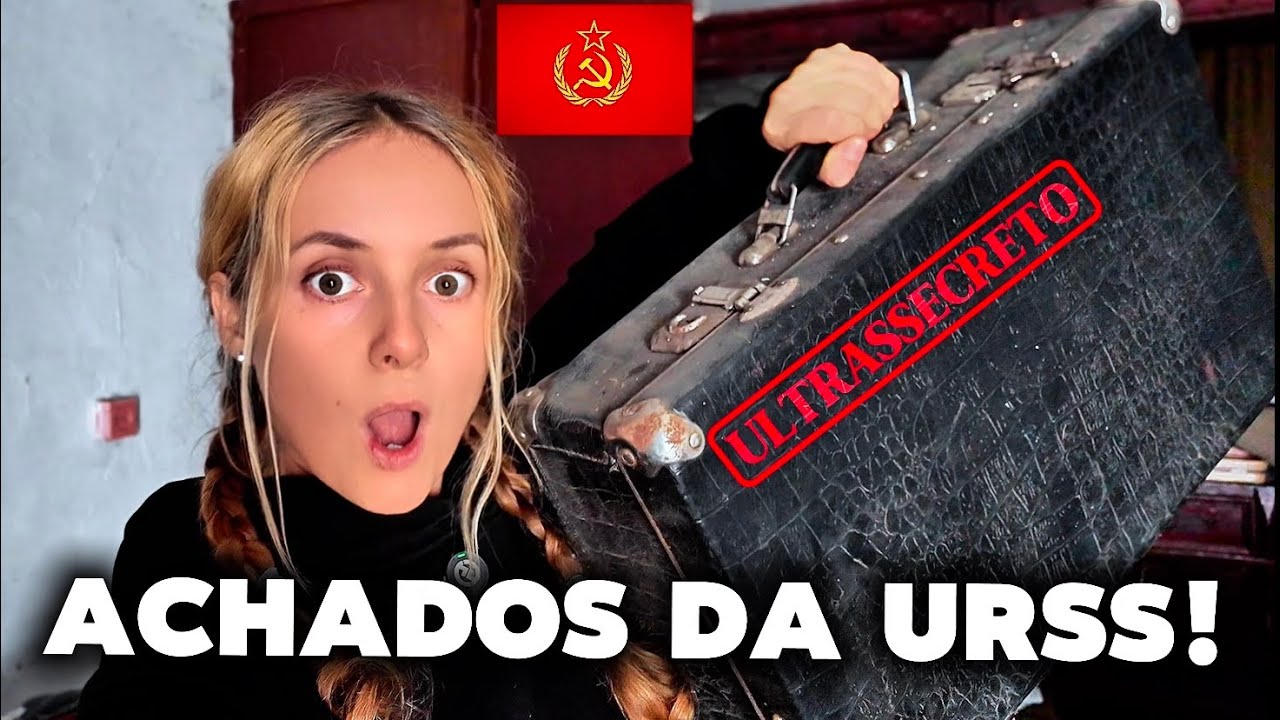 ACHEI RELÍQUIAS SOVIÉTICAS NA GARAGEM DOS MEUS AVÓS! (+ CAFE BRASILEIRO DOS ANOS 80!)