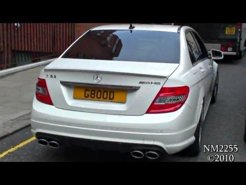 Mercedes C63 AMG Amazing Sound - Full Throttle Accelerations &amp; Revs!