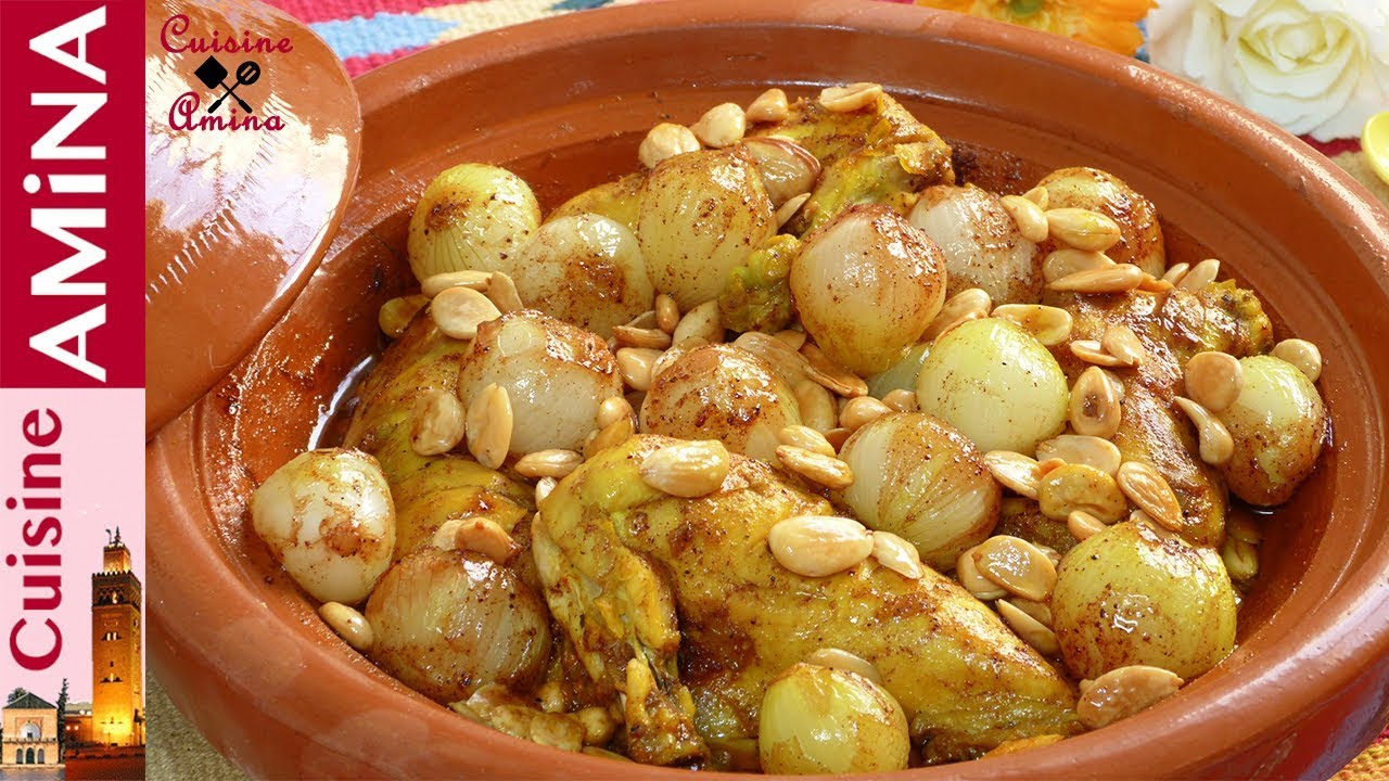 طاجين بصلة صغيرة معسل بمذاق أكثر من رائع