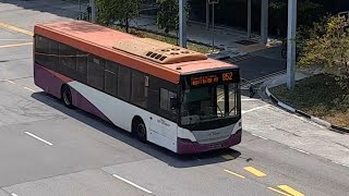SBS8839X(SEDEP) On Service 852 At Yishun Avenue 2