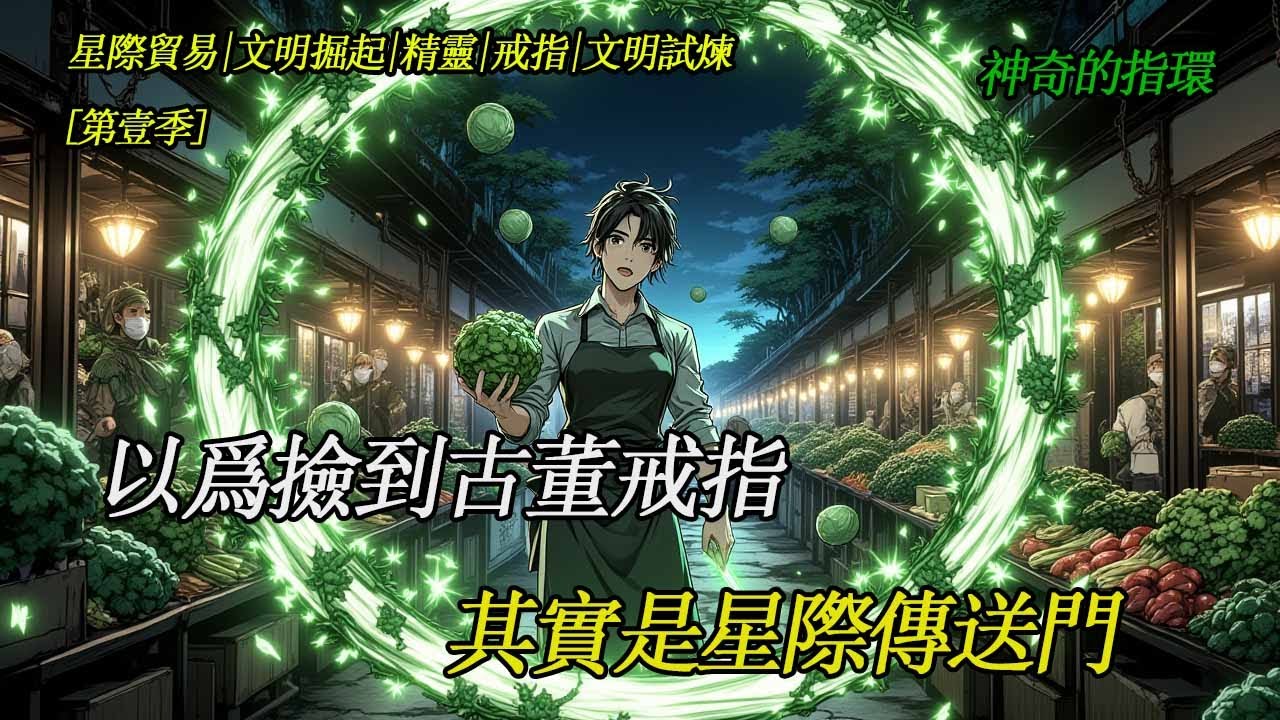 【降維打擊】撿到精靈王戒指，本想賣菜致富，卻意外打開星際貿易通道。當狼族用戰艦換白菜時，他發現這生意做大了…
