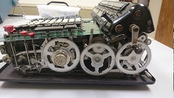 Monroe high speed adding machine model KAS-163