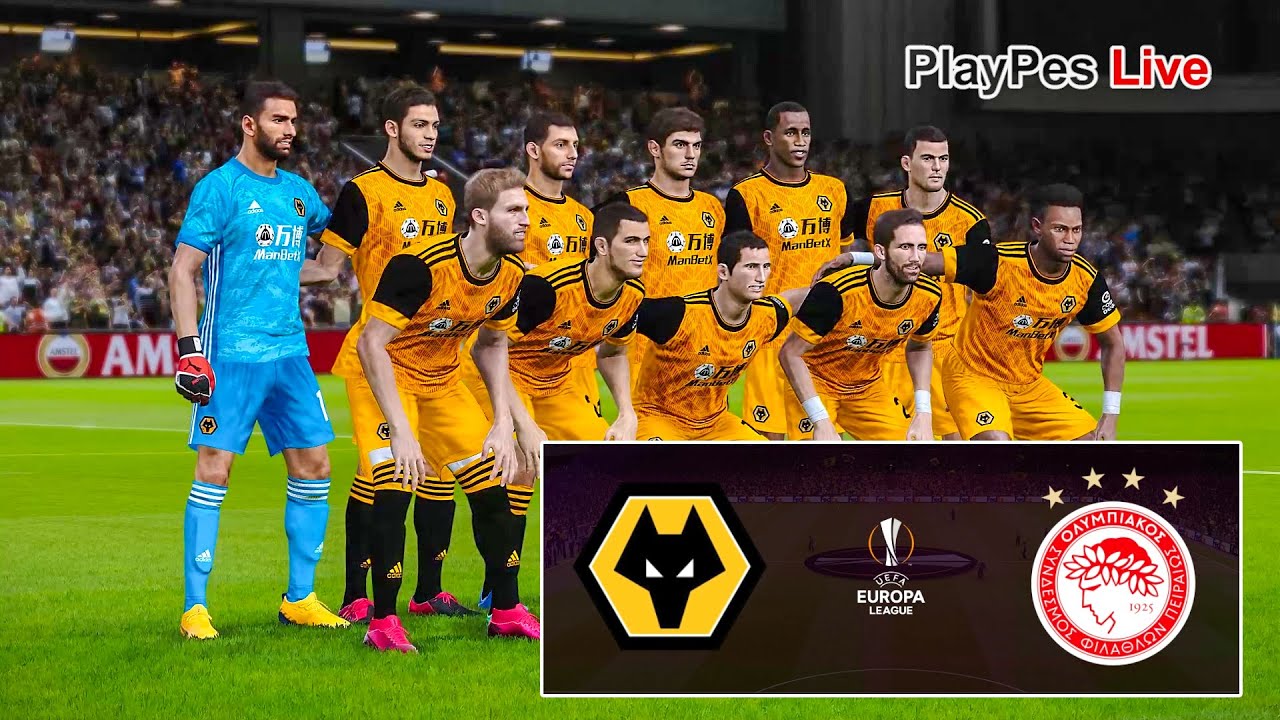 PES 2020 | Wolves vs Olympiacos | UEFA Europa League - UEL | Gameplay PC