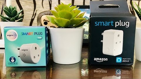 Amazon Smart Plug and Wipro WiFi Smart Plug Unboxing - A Quick Overview