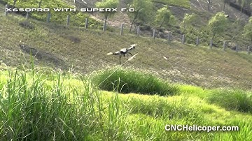 cnchelicopter.com xaircraft x650PRO x650 PRO flying video C ---- DM600 motor