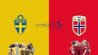 Sweden vs Norway - Women's International Friendly -10/06/2021