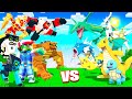 BEN 10 ALIENS vs POKEMON in MINECRAFT!