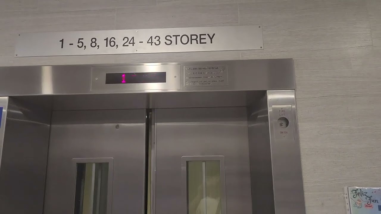 IFE High Speed Traction Elevators at Block 96 SkyParc @ Dawson (High Rise)