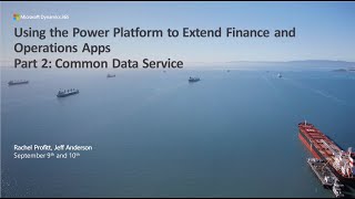 Using Power Platform to Extend FinOps Apps Part 2 Common Data Service - TechTalk