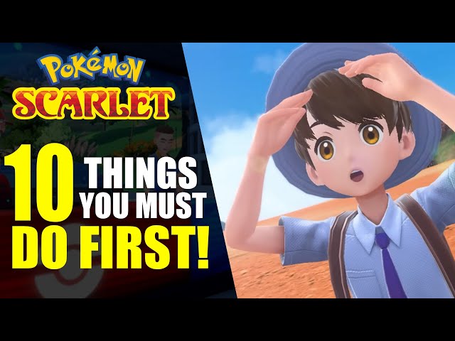 8 Things to Enjoy in Pokémon Scarlet and Violet Preview