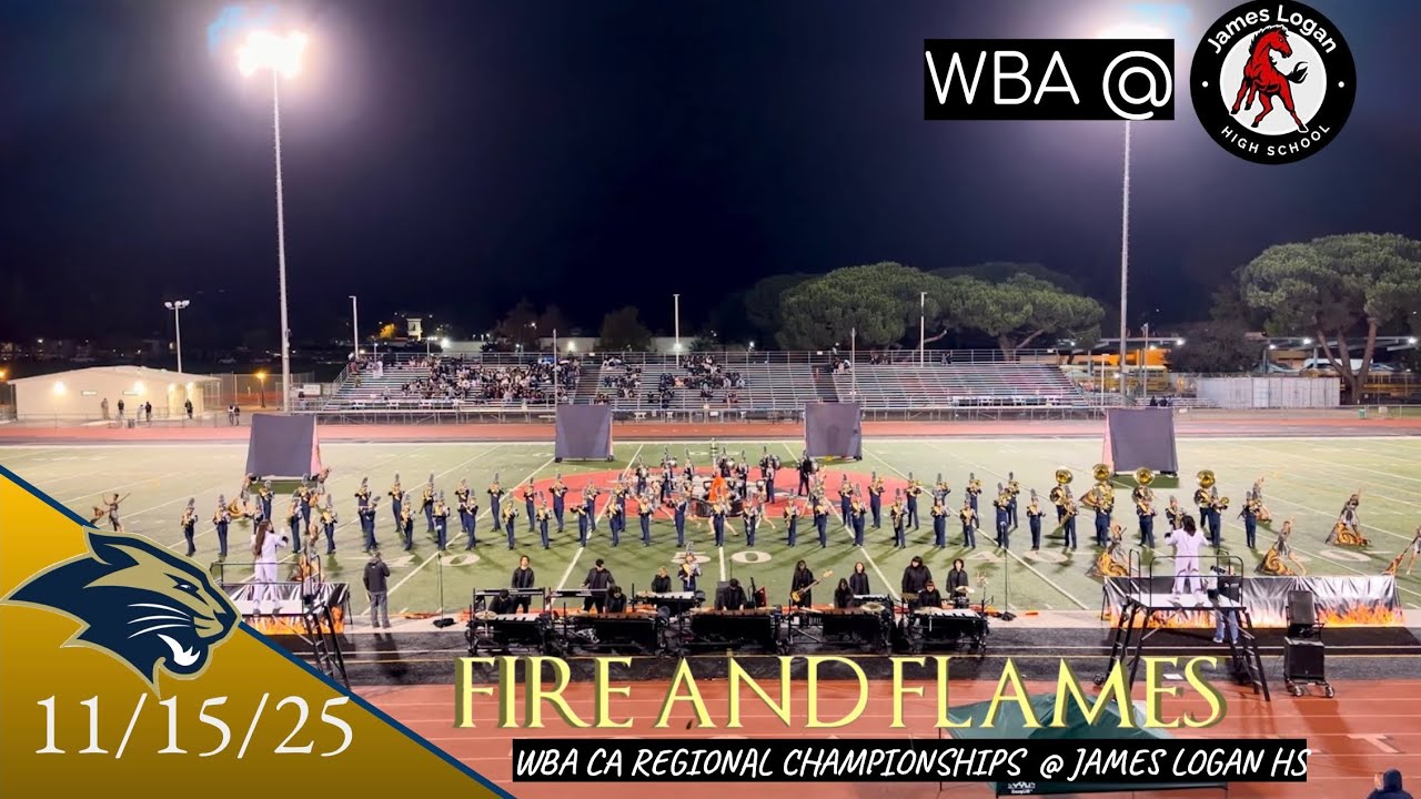 11/15/25 West Park Marching Band - “Fire and Flames” @ WBA Regional Championships - James Logan HS