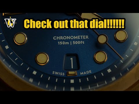Christopher Ward C65 Dune bronze COSC - all bronze chronomoter!