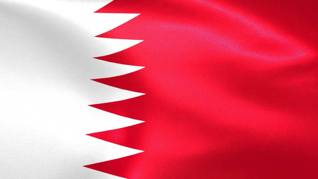 Flag of Bahrain (1972–2002)