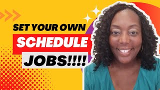 Set Your Own Schedule Jobs| Work Anywhere In The World| Non Voice Home Based Online Jobs
