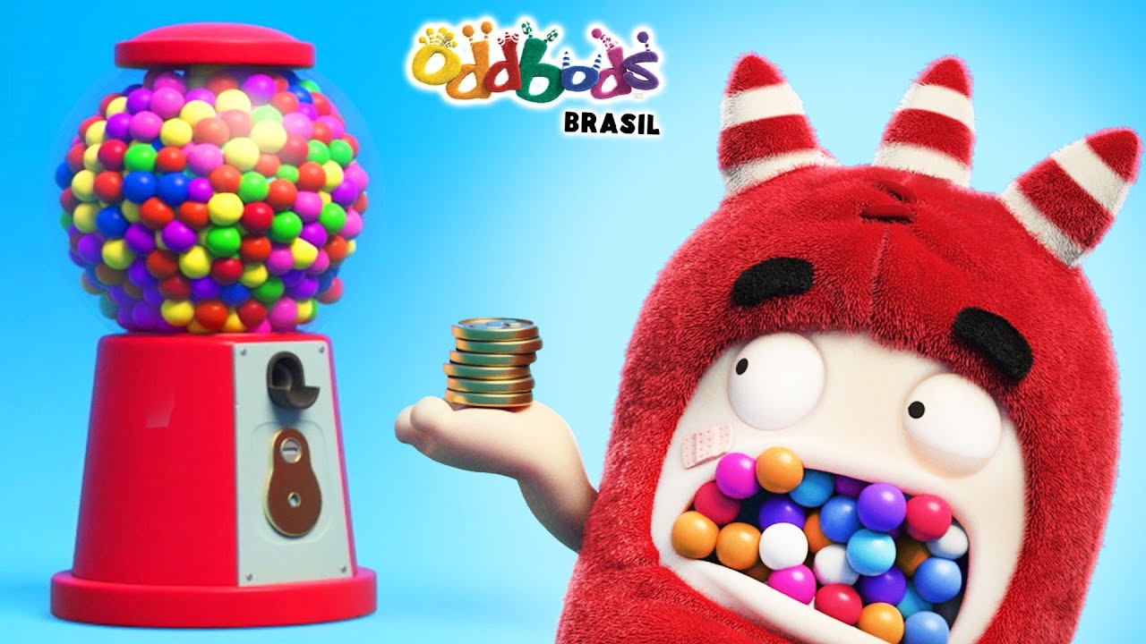 ⁣Oddbods | Bola De Chiclete | Desenho Infantil | Oddbods Brasil