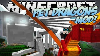 Minecraft | PET DRAGONS MOD! (Tame, Mount & Fly Your Own Dragon!) | Mod Showcase screenshot 5