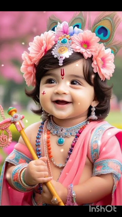 Naina Thak Gaye Rah Niharu Kanhaiya Ab Der Na Karo Cute Kanha Status #youtubeshorts