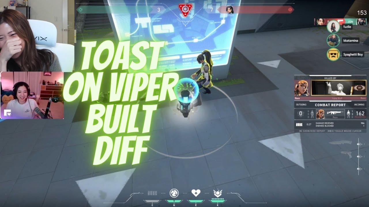 Toast on Viper is Built Diff I Kkatamina Top Frags on Sage ft Sykkuno & Fuslie