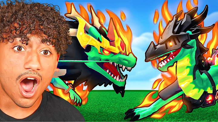 Blox Fruits EASTERN Vs WESTERN DRAGON!