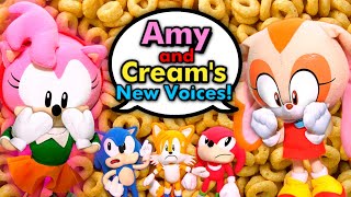 Sonic the Hedgehog - Amy and Cream's New Voices!