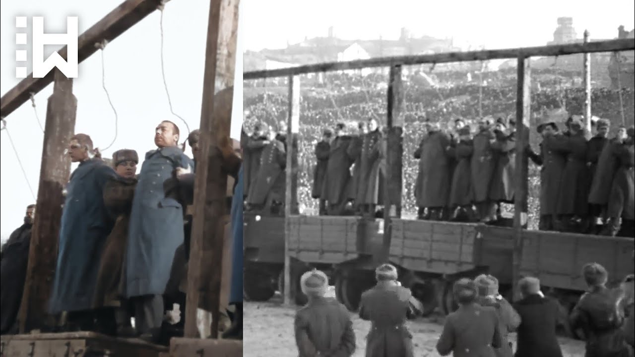 Ejecución Pública de Nazis que Masacraron a 33 000 Mujeres y Niños: Kiev