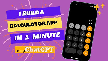 Build a Calculator App in 1 Minute using ChatGPT #openai  #chatgpt