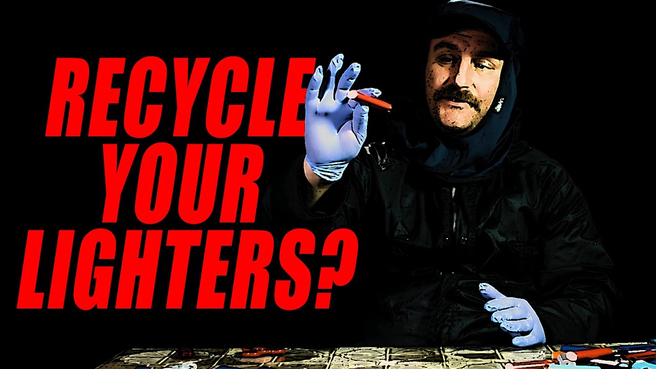 How a bad boy recycles a lighter