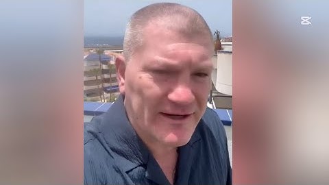 Boxing Star Ricky Hatton in his final video before he passed away 