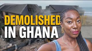 Why Were Businesses at Laboma Beach Demolished in Ghana?