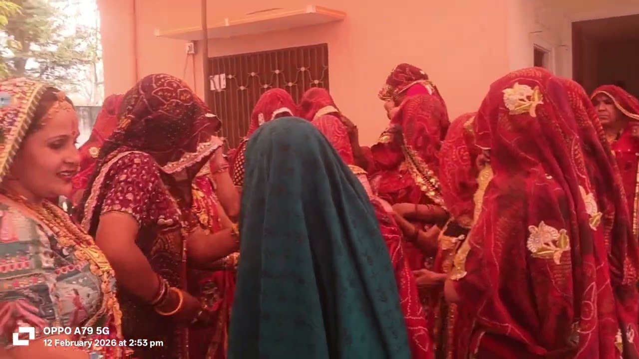 साड़ी ऊपर pomcho #######newमारवाड़ीcomedy 