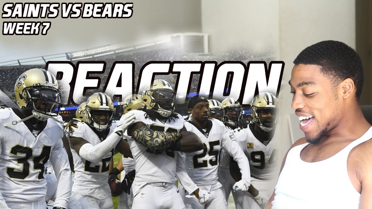 Saints Vs Bears (WK7) |Reaction